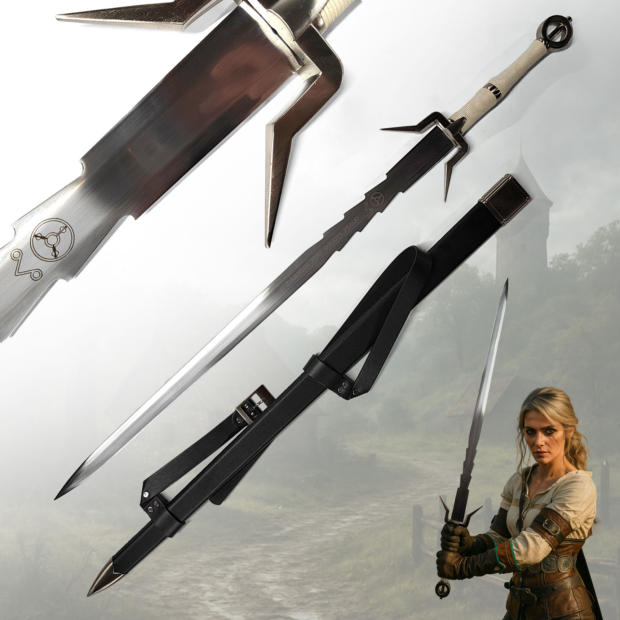Witcher 4 - Ciri's Zireael Schwert (Design aus dem kommenden Witcher 4 Spiel)